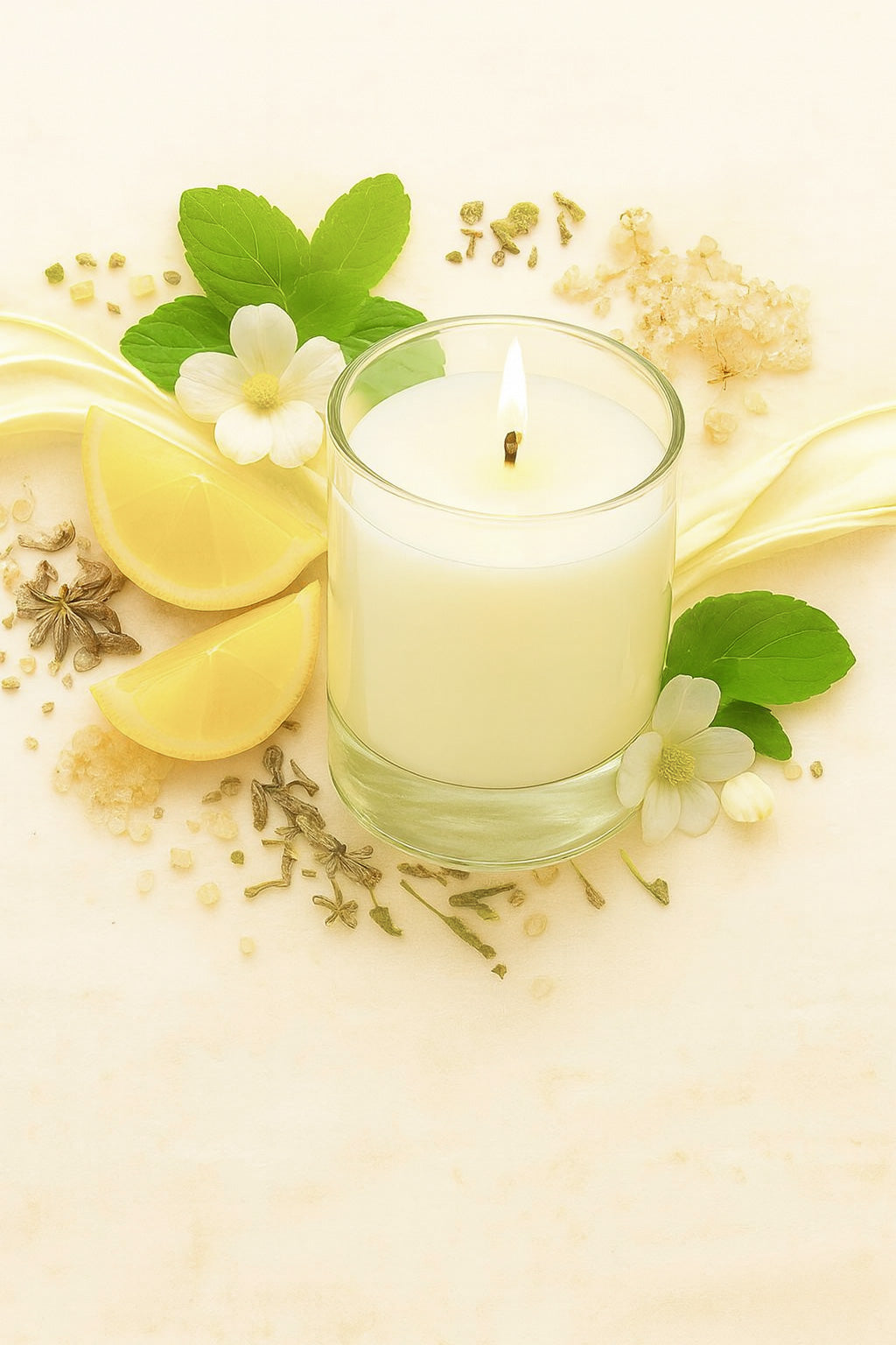 White Tea Candle